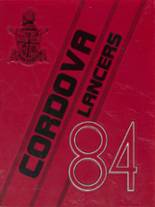 Cordova High School 1984 yearbook cover photo