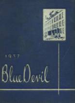 Dreher High School 1957 yearbook cover photo