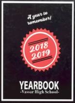Vassar High School 2019 yearbook cover photo