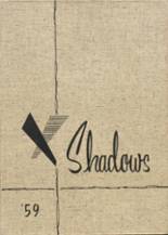 1959 Central Community High School Yearbook from Elkader, Iowa cover image