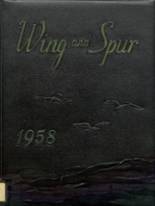 Westbury High School 1958 yearbook cover photo