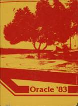Oakdale High School 1983 yearbook cover photo
