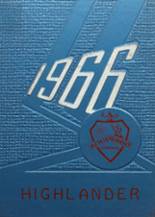 Cambria Heights High School 1966 yearbook cover photo