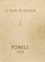 1939 Powell County High School Yearbook from Deer lodge, Montana cover image