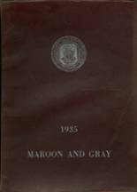State College Area High School 1935 yearbook cover photo