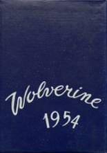 Holdenville High School 1954 yearbook cover photo
