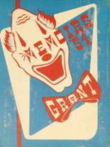 Grant High School 1954 yearbook cover photo