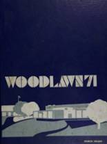 Woodlawn High School 1971 yearbook cover photo