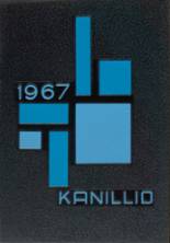 Kansas High School 1967 yearbook cover photo