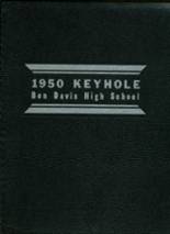 Ben Davis High School 1950 yearbook cover photo
