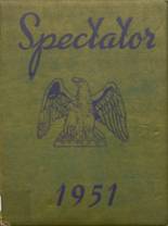 1951 Civic Memorial High School Yearbook from Bethalto, Illinois cover image