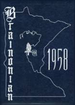 Washington High School 1958 yearbook cover photo