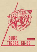 Duke High School 1969 yearbook cover photo