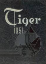 South High School 1951 yearbook cover photo
