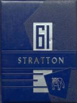 Stratton High School 1961 yearbook cover photo