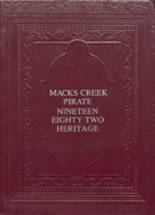 Macks Creek High School 1982 yearbook cover photo