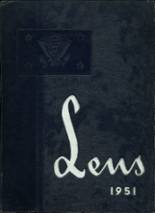 Willoughby Union High School 1951 yearbook cover photo