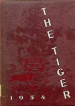 1954 Gadsden County High School Yearbook from Quincy, Florida cover image