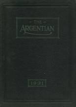 Argentine High School 1931 yearbook cover photo