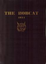 Brookings High School 1934 yearbook cover photo