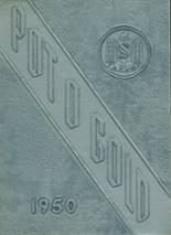 South High School 1950 yearbook cover photo