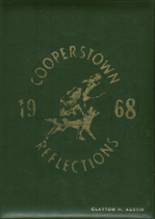 Cooperstown High School 1968 yearbook cover photo