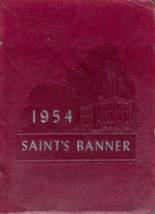 St. Michael High School 1954 yearbook cover photo