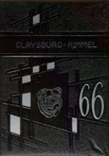 Claysburg-Kimmel High School 1966 yearbook cover photo