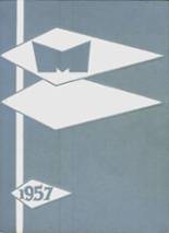 Moline High School 1957 yearbook cover photo