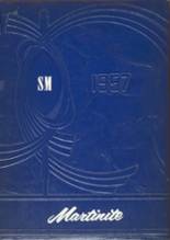 St. Martin's High School 1957 yearbook cover photo