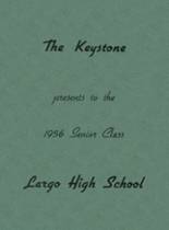 Largo High School 1956 yearbook cover photo