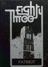 1983 Kate Duncan Smith DAR School Yearbook from Grant, Alabama cover image
