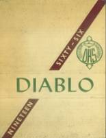 Mt. Diablo High School 1966 yearbook cover photo