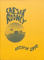 Caesar Rodney High School 1970 yearbook cover photo