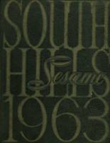 South Hills High School 1963 yearbook cover photo