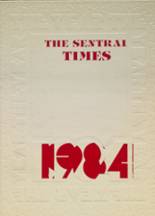 Sentral High School 1984 yearbook cover photo