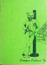 Blue Springs High School 1974 yearbook cover photo