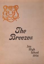 Jay High School 1954 yearbook cover photo