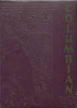 1953 Columbia High School Yearbook from Lake city, Florida cover image