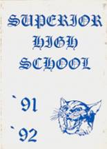 Superior High School 1992 yearbook cover photo