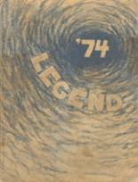 Ft. Defiance High School 1974 yearbook cover photo