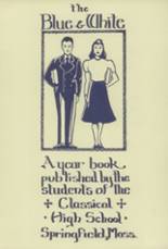 1940 Classical High School Yearbook from Springfield, Massachusetts cover image