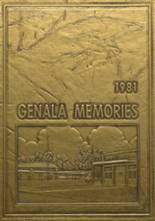 Geneva High School 1981 yearbook cover photo