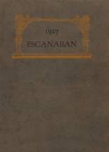 Escanaba Area High School 1927 yearbook cover photo