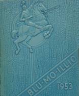 1953 Blue Mound High School Yearbook from Blue mound, Illinois cover image