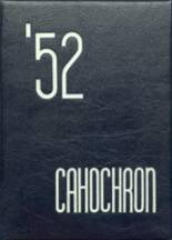 Cahokia High School 1952 yearbook cover photo