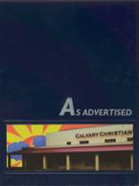 Calvary Christian Academy yearbook