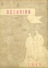 Oceana High School 1955 yearbook cover photo