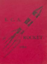 East Corinth Academy 1954 yearbook cover photo