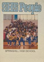 Springhill High School 1982 yearbook cover photo
